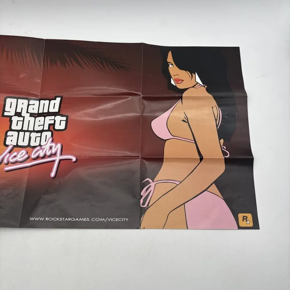 Grand Theft Auto: Vice City - (Sony PlayStation 2, 2003) PS2 Complete Works